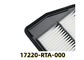 ISO9001 αυτοκινητικό φίλτρο αέρα της Honda φίλτρων αέρα μηχανών 17220-Rta-000