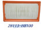 Αυτόματο βαμβάκι 28113-H8100 φίλτρων αέρα καμπινών υψηλής αποδοτικότητας υφαμένο μη για τη Hyundai KIA